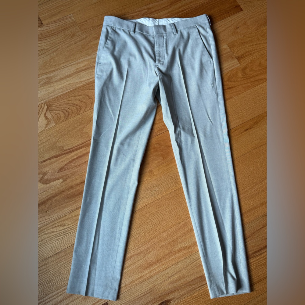 Men's Light Gray Express Suit Pants (also selling Jacket)